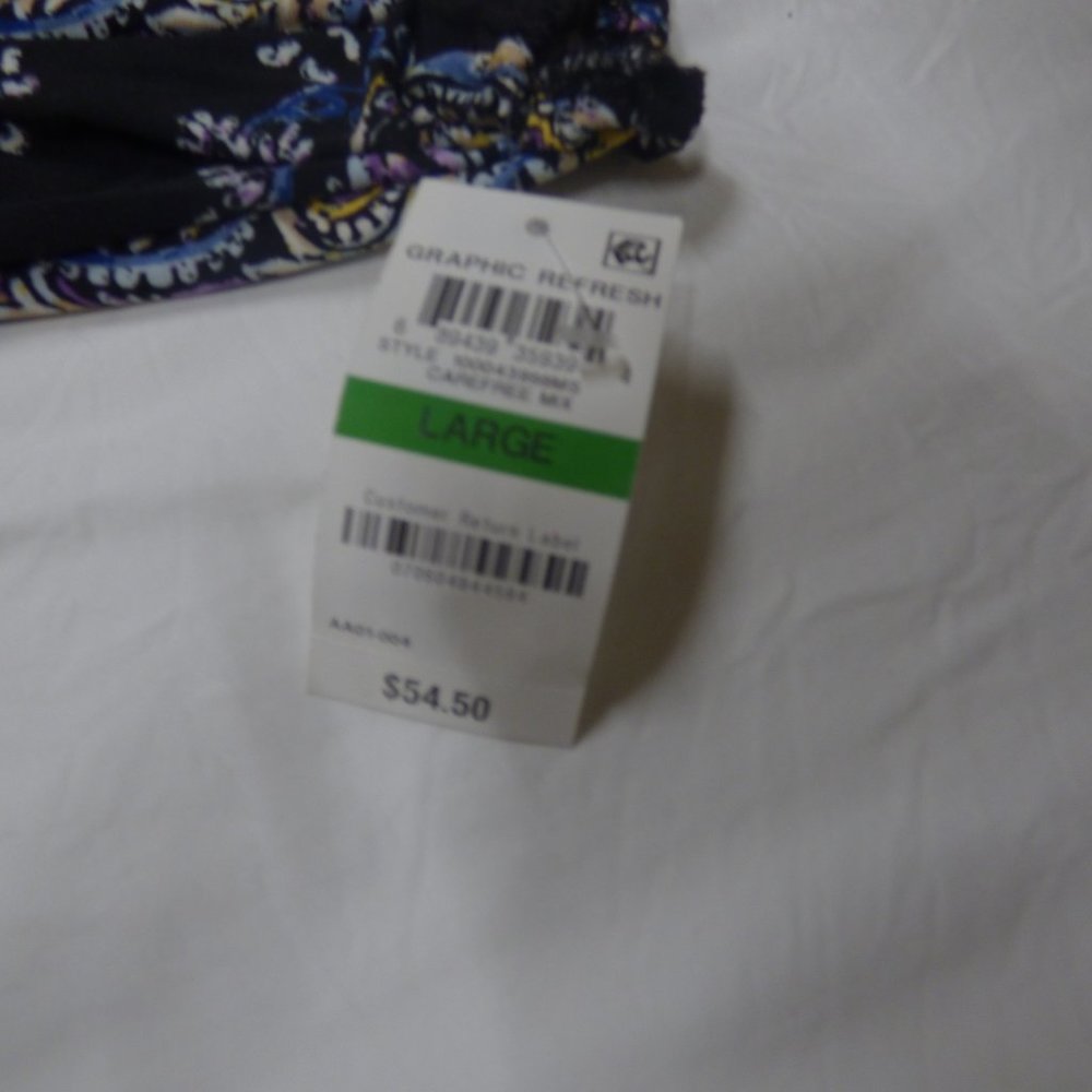 Style & Co Printed Split-Neck Top, - Picture 15 of 15